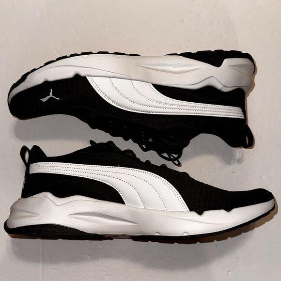 Puma Mens Size 12 Black Zip C Lightweight Running Sneaker Shoe Athletic Jogging main image 12